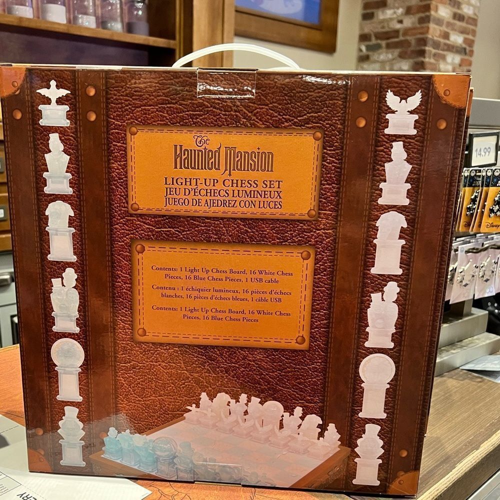 The Haunted Mansion Light-Up Chess Set - Picture 8 of 10